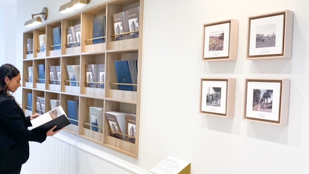 brochure wall read landscape