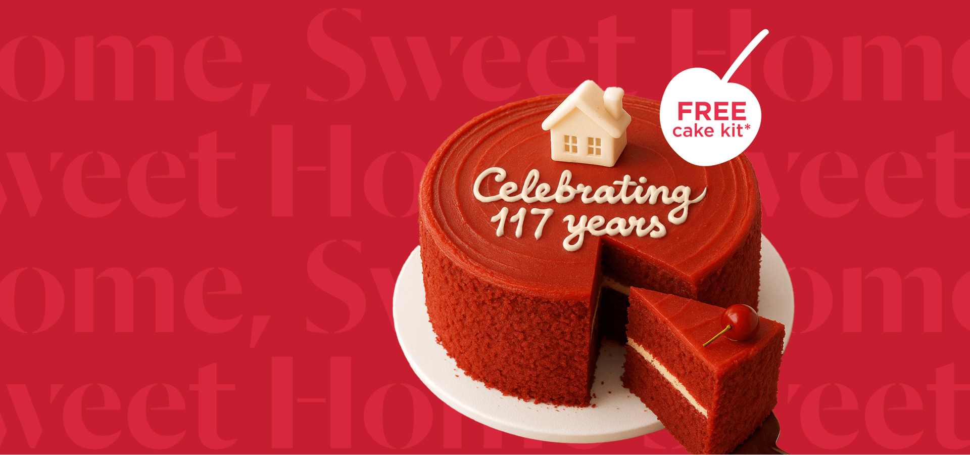 RET0006 FL Home Sweet Home Homepage Banner DSK Cake 2x