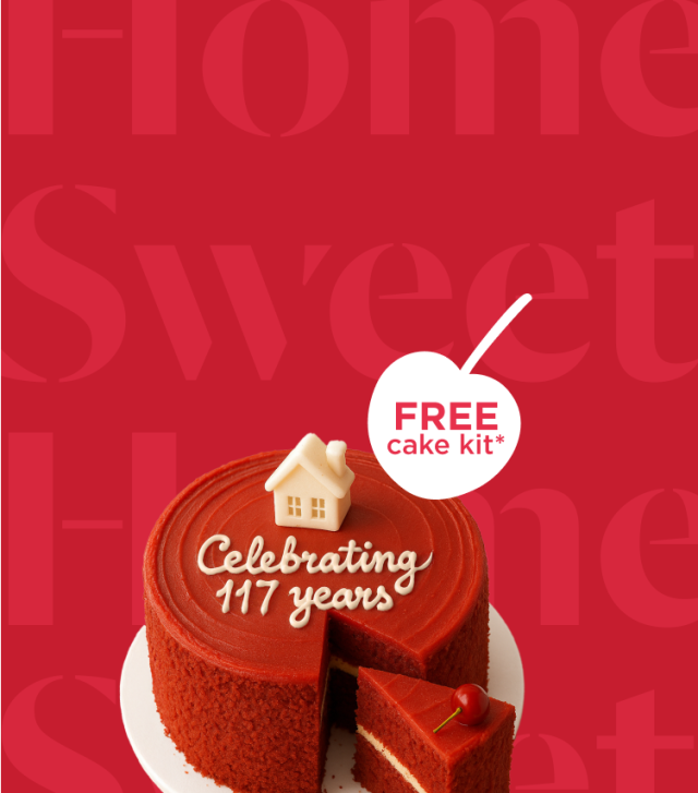 RET0006 FL Home Sweet Home Homepage Banner MOB Cake 2x