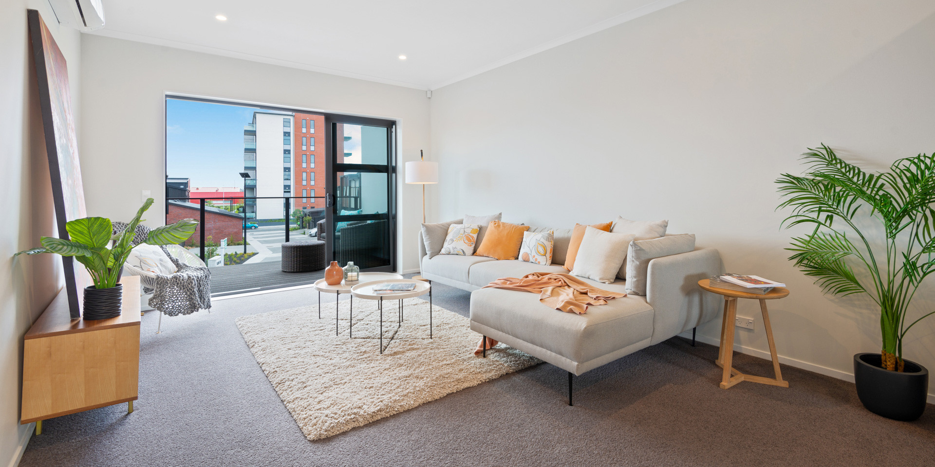 Stylish walk-up apartments