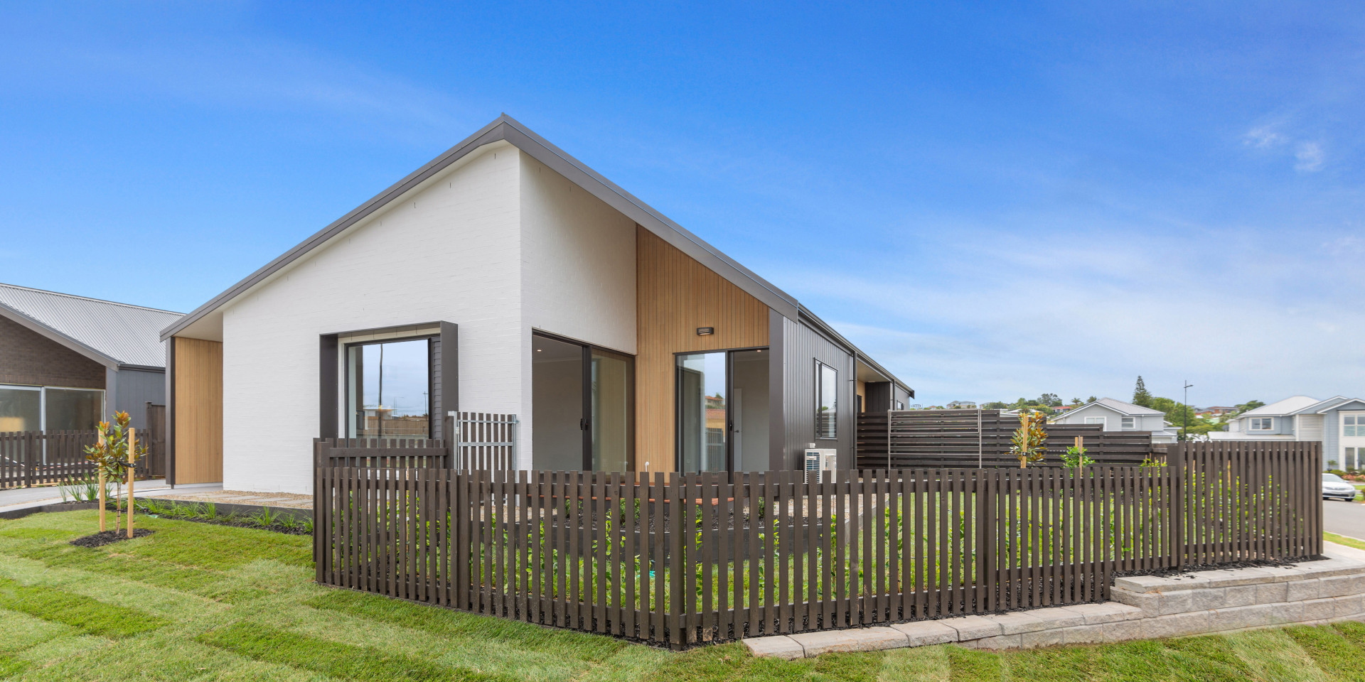 Single Level Duplex Homes