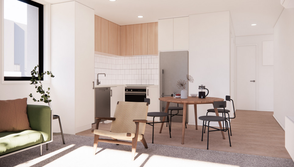 Carriage Quarter, One Bedroom Apartment, One Central, Canterbury » Fletcher Living