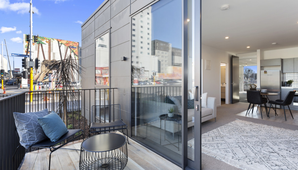 Sales Suite & Display Apartment One Central, Christchurch » Fletcher Living